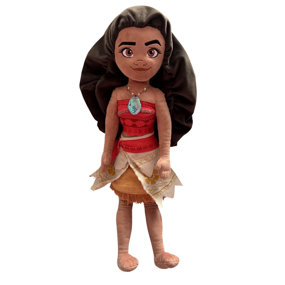 Disney Moana Plush Doll 19" Heart of Te Fiti Necklace Large Soft Toy